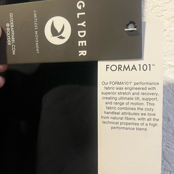 NWT Glyder Black Street Leggings - Formal 101 Small & Medium - Picture 6 of 7